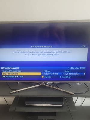 How do I pair my sky card to Sky+ HD box (not Sky Q box)